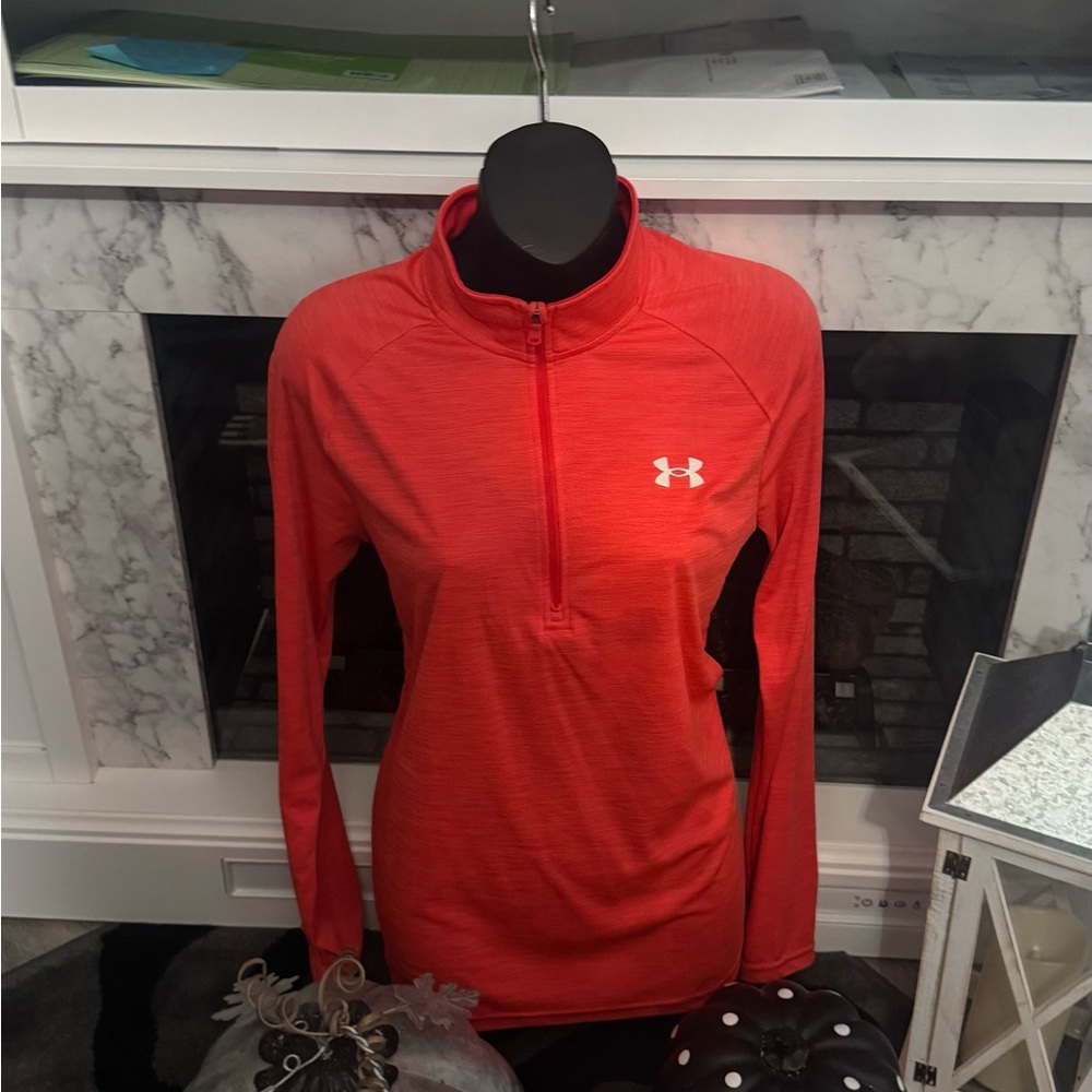 Under Armour Women's Scarlet Quarter-Zip Hoodie
